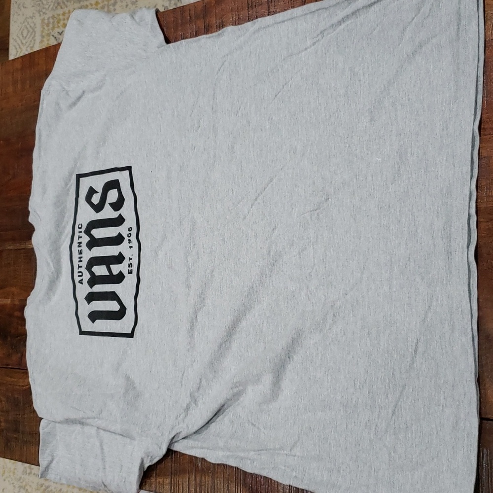 Vans classic gray tee